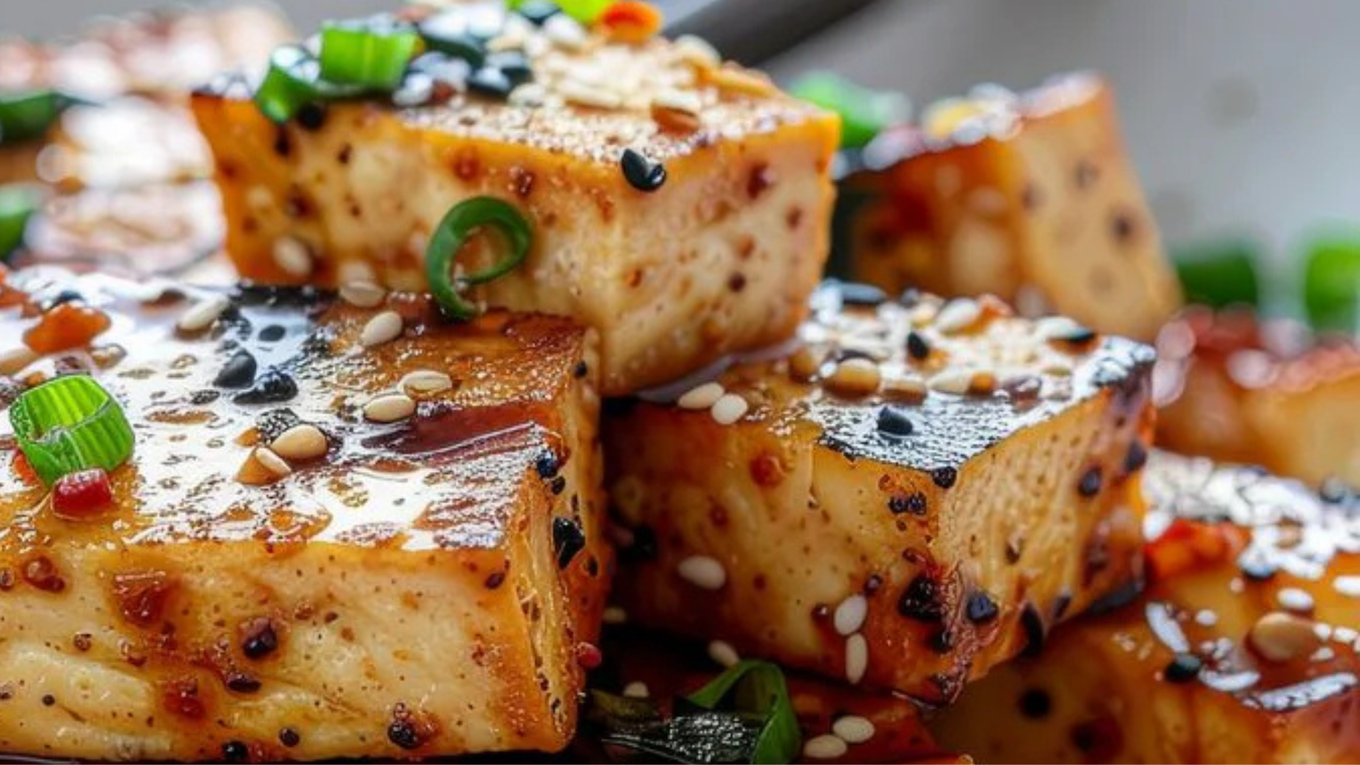 Grilled Tofu with Figs and Cherry Tomatoes